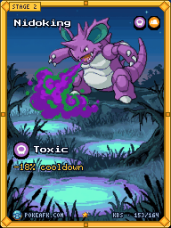 Nidoking · Toxic · Illustration Rare
