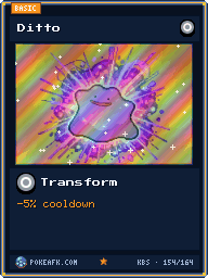 Ditto · Transform · Foil