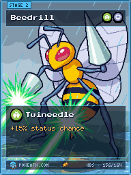 Beedrill · Twineedle · Full Art