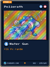 Poliwrath · Water Gun · Foil