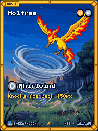Moltres · Whirlwind · Illustration Rare