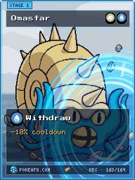 Omastar · Withdraw · Full Art